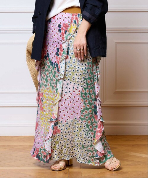 IENA（イエナ）の「IENA LA BOUCLE LISAマルチフラワーラッフル