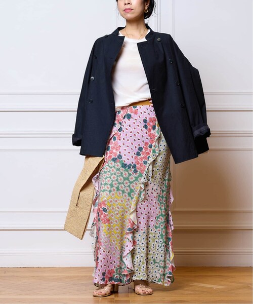 定価31,900円 IENA LA BOUCLE フラワーラッフルスカート 美品 IENA LA BOUCLE 新品 フェードフラワー ラッフルスカート｜Yahoo