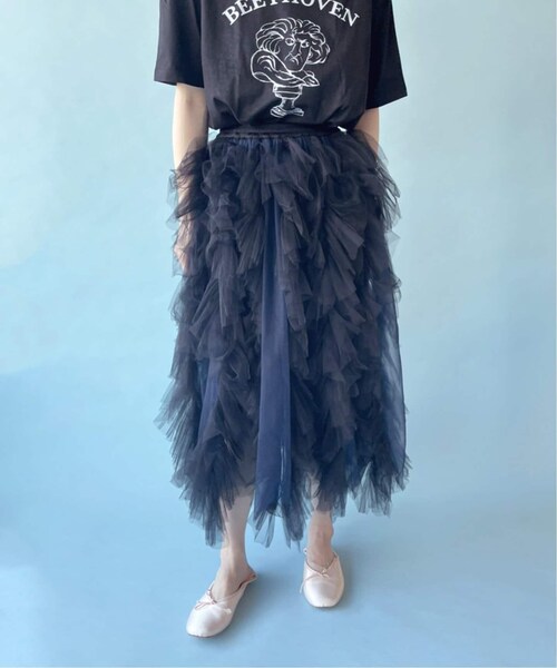 viviano gathered skirt ヴィヴィアン ヴィヴィアーノ VIVIANO/ヴィヴィアーノ】《STUDIOUS別注》Detachable Skirt