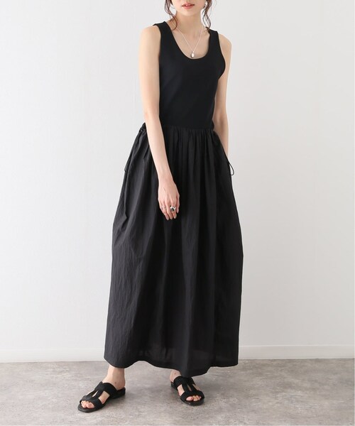 AMOMENTO（アモーメント）SHEER JERSEY DRESS ワンピース SLOBE IENA（スローブイエナ）の「【AMOMENTO / アモーメント】 SHEER
