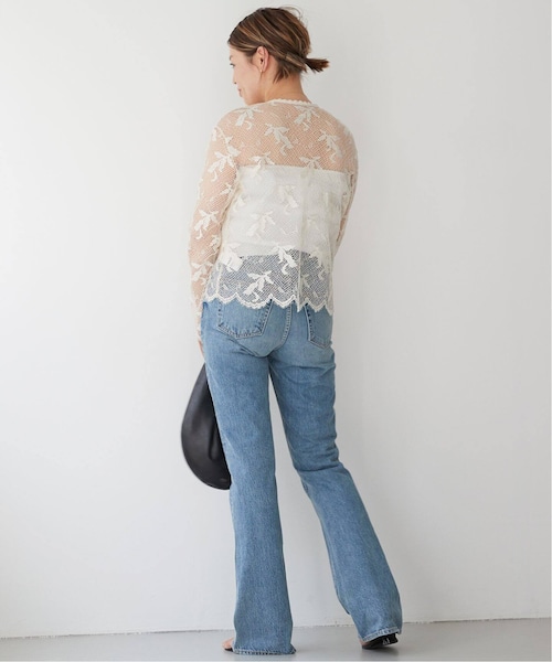 Gainly lace ブラウス　レース Deuxieme Classe（ドゥーズィエムクラス）の「Gainly lace