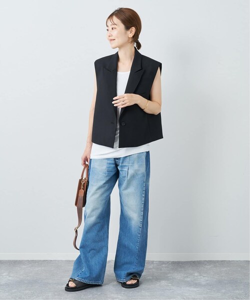 plage(プラージュ)の「【TanC TOKYO/タンクトウキョウ】SKIN TOP LONG タンクトップ(その他・ブラック/フリー)」の13枚目の写真