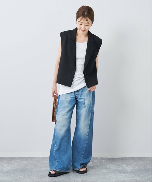 plage(プラージュ)の「【TanC TOKYO/タンクトウキョウ】SKIN TOP LONG タンクトップ(その他・ブラック/フリー)」の16枚目の写真