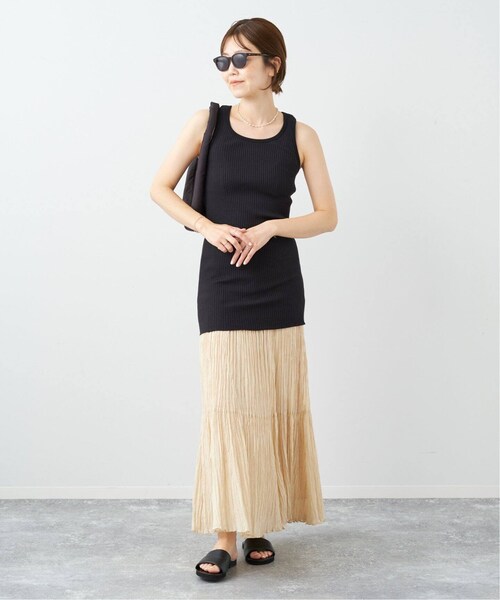 plage(プラージュ)の「【TanC TOKYO/タンクトウキョウ】SKIN TOP LONG タンクトップ(その他・ブラック/フリー)」の7枚目の写真