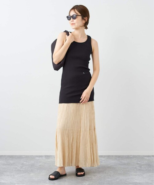 plage(プラージュ)の「【TanC TOKYO/タンクトウキョウ】SKIN TOP LONG タンクトップ(その他・ブラック/フリー)」の10枚目の写真