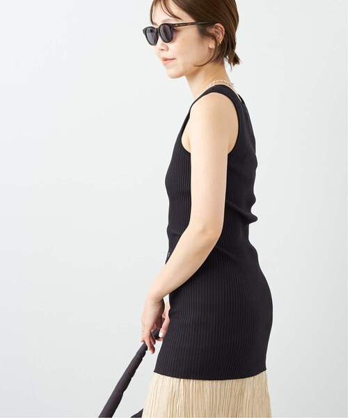 plage(プラージュ)の「【TanC TOKYO/タンクトウキョウ】SKIN TOP LONG タンクトップ(その他・ブラック/フリー)」の6枚目の写真