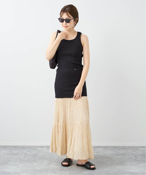 plage(プラージュ)の「【TanC TOKYO/タンクトウキョウ】SKIN TOP LONG タンクトップ(その他・ブラック/フリー)」の3枚目の写真