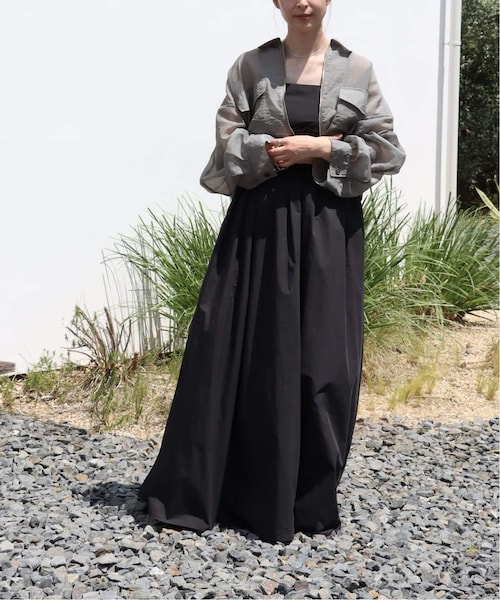 mact×JOURNAL STANDARD シアー ブラウス ショート ブルゾン JOURNAL STANDARD（ジャーナルスタンダード）の「《追加予約