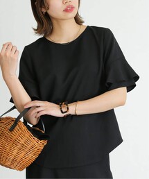 La TOTALITE（ラトータリテ）の「ラッフルスリーブブラウス（その他）」