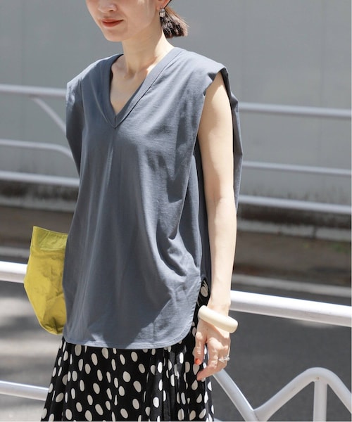 VERMEIL par iena - 32G ノースリーブＴシャツ VERMEIL par iena（ヴェルメイユパーイエナ）の「32G