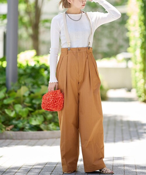 IENA(イエナ)の「IENA LA BOUCLE ハイカウントダンプ2タックパンツ(その他・グレー/34/36/38/40)」の21枚目の写真