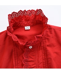 ダンプ　カットソーワークフリルシャツ 45R（フォーティファイブアール）の「ダンプのカットワークフリル