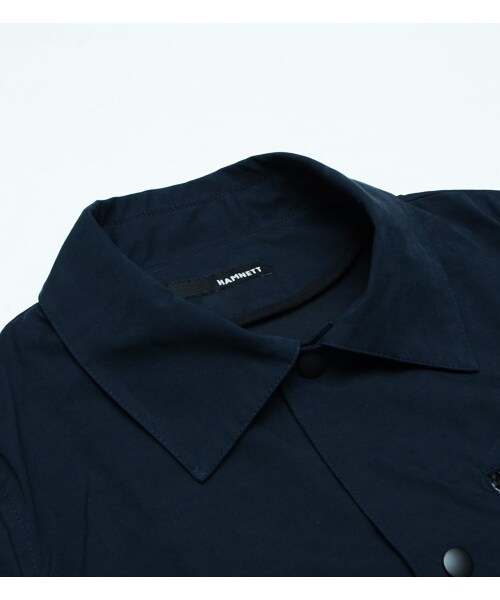 HAMNETT(ハムネット)の「【HAMNETT】 WEATHER COACH JACKET(ジャケット/アウター・メンズ・ネイビー/ブルー・S/M/L/XL)」の5枚目の写真