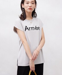 Chez toi | 機能素材ノースリロゴプルオーバー(Tシャツ/カットソー)