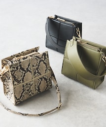 un dix cors | 《予約》cache cache/クロスはぎ2WAYショルダー(ショルダーバッグ)