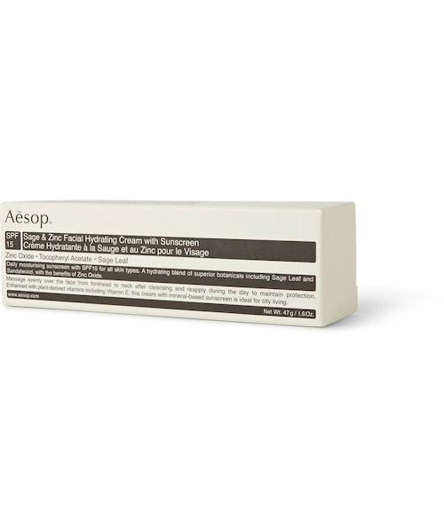 Aesop（イソップ）の「Aesop Sage & Zinc Facial Hydrating Cream SPF15 60ml（化粧水