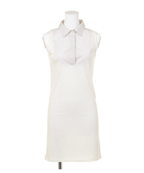 FRAY I.D（フレイアイディー）の「シャツカラーワンピース（シャツワンピース・レディース・WHT・F）」の7枚目の写真
