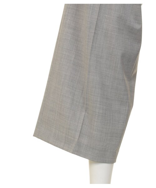 FRAY I.D（フレイアイディー）の「ウールワイドパンツ（ストレートパンツ・レディース・GRY・0/1）」の8枚目の写真