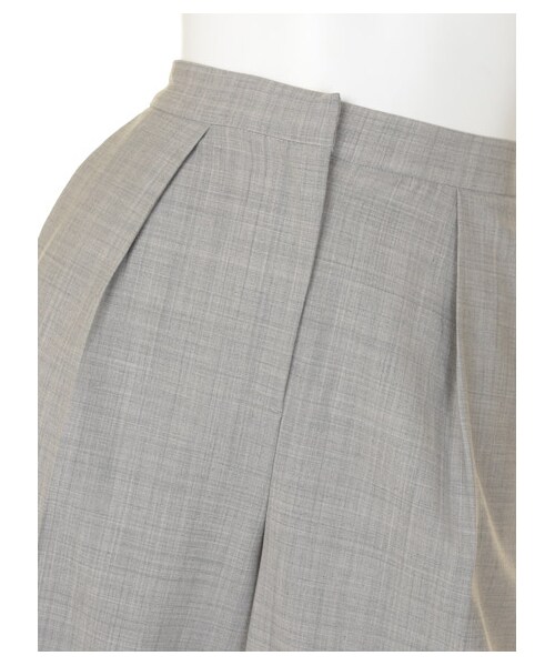 FRAY I.D（フレイアイディー）の「ウールワイドパンツ（ストレートパンツ・レディース・GRY・0/1）」の5枚目の写真