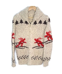 60’s unknown カウチンニットセーター ヴィンテージ usa 状態良 VINTAGE（ヴィンテージ）の「60's USA製 ビンテージ UNKNOWN CROWN