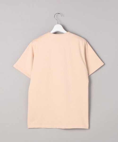 beautiful people（ビューティフルピープル）の「Suvin Compact Jersey Big QOLtag Tシャツ（その他・レディース・ホワイト/ブラウン/ピンク・FREE）」の2枚目の写真