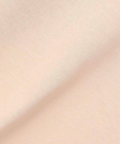 beautiful people（ビューティフルピープル）の「Suvin Compact Jersey Big QOLtag Tシャツ（その他・レディース・ホワイト/ブラウン/ピンク・FREE）」の6枚目の写真