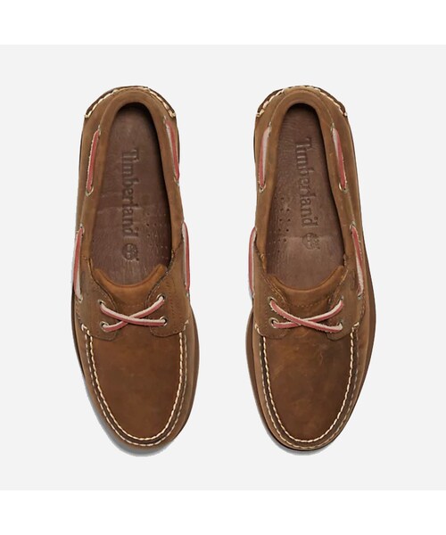 Timberland(ティンバーランド)の「TIMBERLAND 3-EYE LUG HANDSEWN BOAT SHOE - LIGHT BROWN(その他・メンズ・other・7/8/9/10/11)」の4枚目の写真