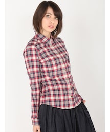 AVIREX | DS L/S CHECK POCKET(トップス)