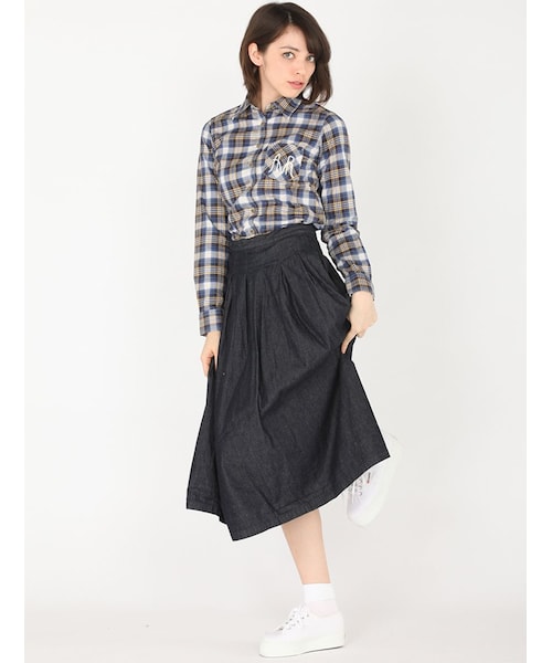 AVIREX(アヴィレックス)の「DS L/S CHECK POCKET(トップス・レディース・RED/YELLOW/BLUE・S/M)」の19枚目の写真