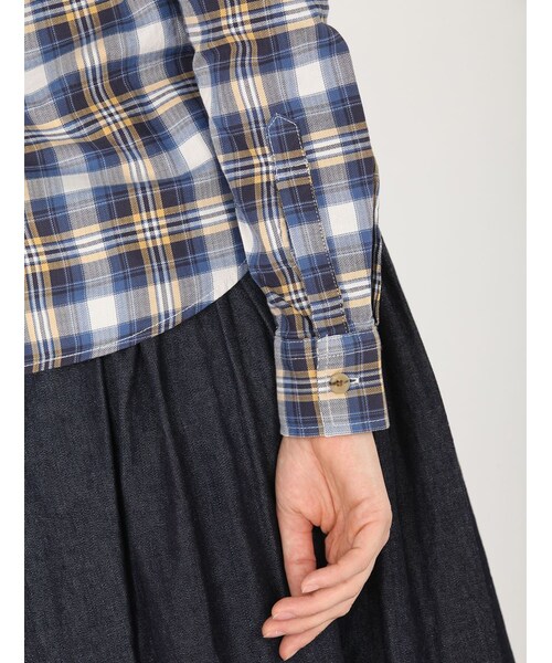 AVIREX(アヴィレックス)の「DS L/S CHECK POCKET(トップス・レディース・RED/YELLOW/BLUE・S/M)」の18枚目の写真