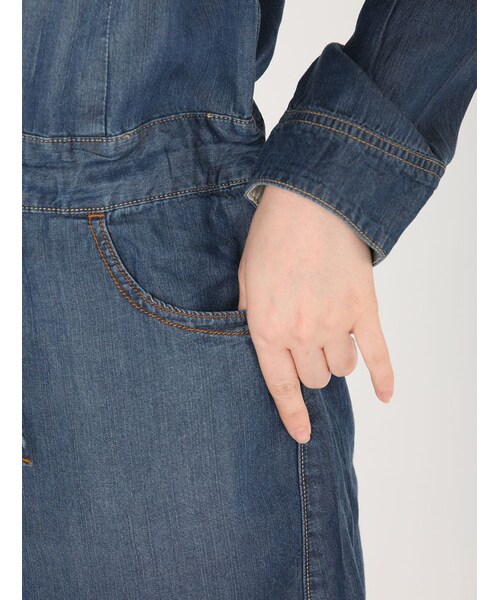 AVIREX(アヴィレックス)の「★L/S DENIM PULLOVE(トップス・レディース・L/BLUE/BLUE・S/M)」の17枚目の写真