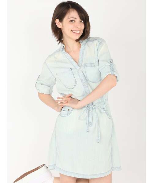 AVIREX(アヴィレックス)の「★L/S DENIM PULLOVE(トップス・レディース・L/BLUE/BLUE・S/M)」の11枚目の写真