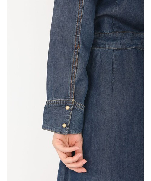 AVIREX(アヴィレックス)の「★L/S DENIM PULLOVE(トップス・レディース・L/BLUE/BLUE・S/M)」の21枚目の写真