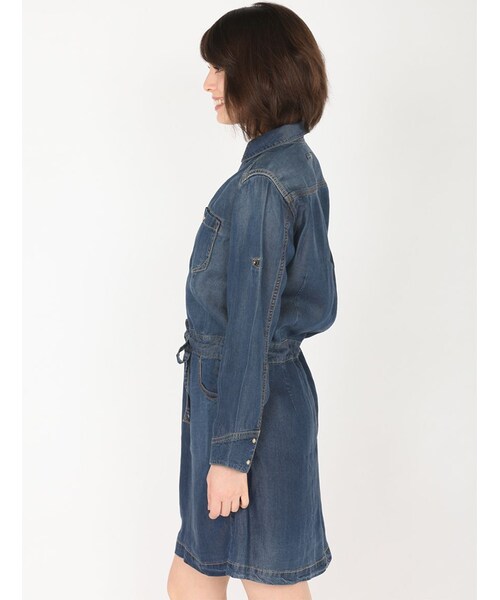 AVIREX(アヴィレックス)の「★L/S DENIM PULLOVE(トップス・レディース・L/BLUE/BLUE・S/M)」の14枚目の写真