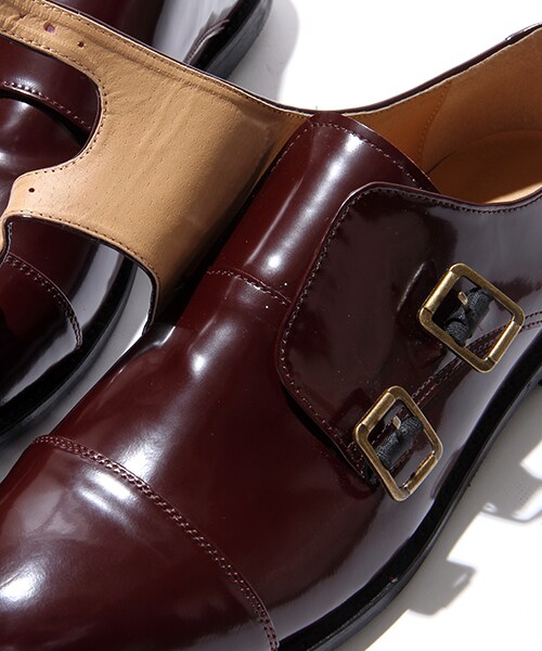 FREAK'S STORE（フリークスストア）の「ダブルモンクレザーシューズ（シューズ・メンズ・ブラック/ワインレッド/ネイビー・8H/9H）」の11枚目の写真