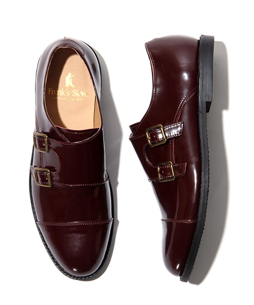 FREAK'S STORE（フリークスストア）の「ダブルモンクレザーシューズ（シューズ・メンズ・ブラック/ワインレッド/ネイビー・8H/9H）」の2枚目の写真
