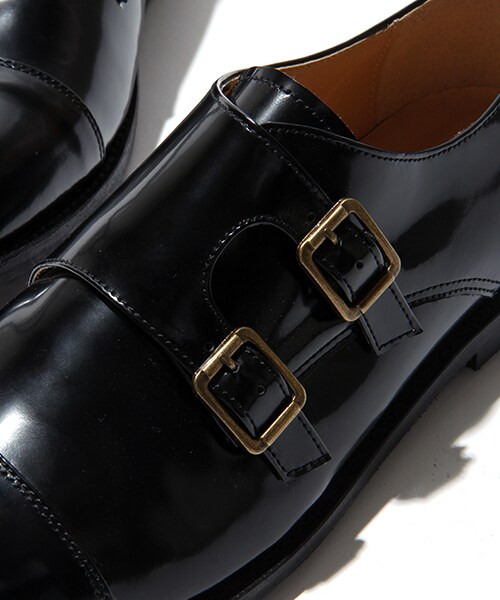 FREAK'S STORE（フリークスストア）の「ダブルモンクレザーシューズ（シューズ・メンズ・ブラック/ワインレッド/ネイビー・8H/9H）」の16枚目の写真