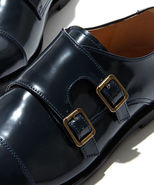 FREAK'S STORE（フリークスストア）の「ダブルモンクレザーシューズ（シューズ・メンズ・ブラック/ワインレッド/ネイビー・8H/9H）」の17枚目の写真