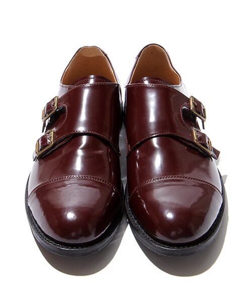 FREAK'S STORE（フリークスストア）の「ダブルモンクレザーシューズ（シューズ・メンズ・ブラック/ワインレッド/ネイビー・8H/9H）」の9枚目の写真