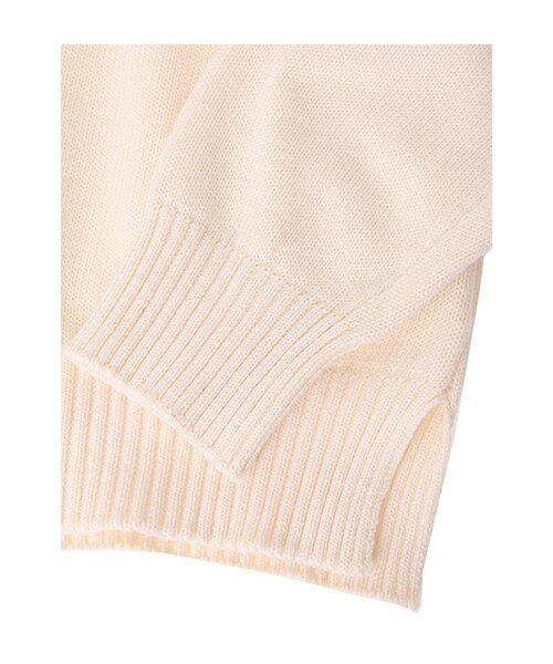 w closet（ダブルクローゼット）の「クジラ柄刺繍入りプルオーバー（トップス・レディース・オフホワイト/L.グレー/ブルー・FREE）」の9枚目の写真