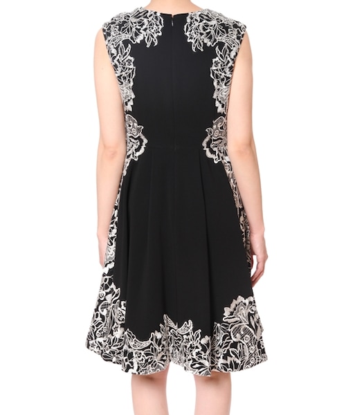 GRACE CONTINENTAL トリミングレースワンピース 38の通販 ファッション GRACE CONTINENTAL トリミングレースワンピース