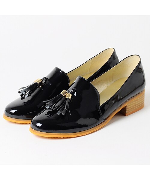 ORiental TRaffic（オリエンタルトラフィック）の「タッセルシューズ（シューズ・レディース・ブラック/ブルー/ホワイト/グレー/ホワイト・34/35/36/37/38/39/40/41/42）」の3枚目の写真