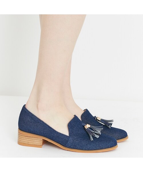 ORiental TRaffic（オリエンタルトラフィック）の「タッセルシューズ（シューズ・レディース・ブラック/ブルー/ホワイト/グレー/ホワイト・34/35/36/37/38/39/40/41/42）」の12枚目の写真