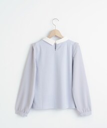 MAJESTIC LEGON | 【予約】袖異素材衿付プルオーバー(トップス)