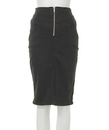 MURUA | 【CASUAL】センターZIPカラータイトスカート(スカート)