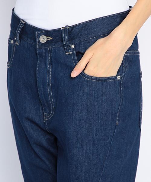 DOUBLE NAME（ダブルネーム）の「サルエルデニムパンツ（パンツ・レディース・ブルー/柄A・S/M/L）」の5枚目の写真