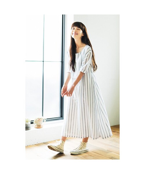 haco!（ハコ）の「NUSY LOVE＆PEACE kazumiさんと作ったストライプ