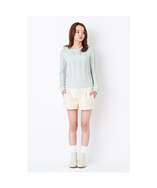 haco!（ハコ）の「ロジーズ　ネットバッグ編みニットの会（ニット/セーター・レディース・Various・S /M /L /LL/MT）」の8枚目の写真