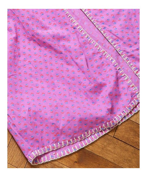 HOLIDAY（ホリデイ）の「FLOWER LONG GOWN（トップス・レディース・WHITE/PINK・ONE SIZE）」の7枚目の写真