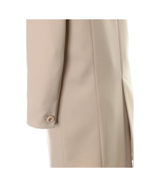 31 Sons de mode(トランテアン ソン ドゥ モード)の「【ローラ着用アイテム】ダブルクロスロングテーラードジャケット《予約アイテム》(ジャケット・レディース・ネイビー/ベージュ・36/38)」の8枚目の写真